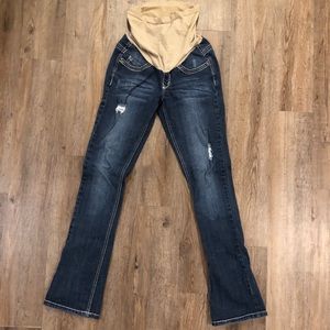 Maternity bootcut jeans
